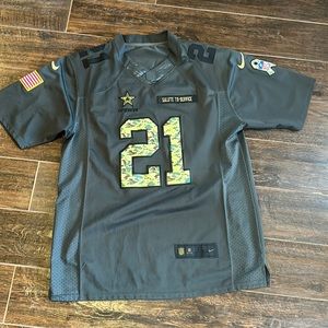 Dallas Cowboys Salute To Service Limited Jersey - Ezekiel Elliot